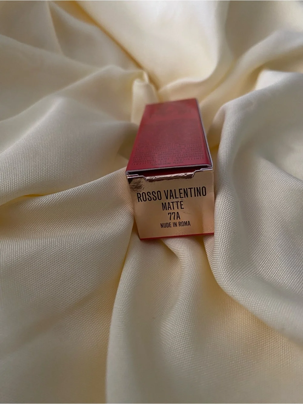 Valentino Rosso Velvet Matte Lipstick - Bold Red
